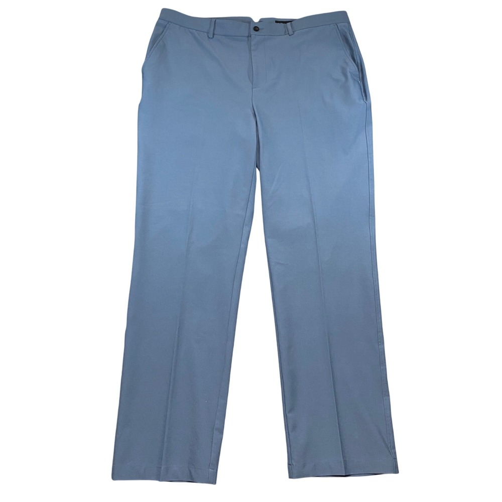 Dunning‎ Everbest Mens Blue Performance Golf Pants 38x32 Stretch Chino